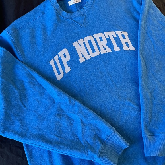 #217 UP NORTH CREW NECK SWEATSHIRT. - Picture 7 of 14